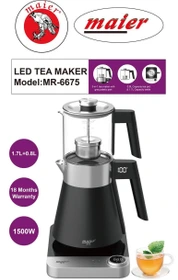 چای ساز مایر مدل MR6675 ظرفیت ۱.۷ لیتر و ۱ لیتر