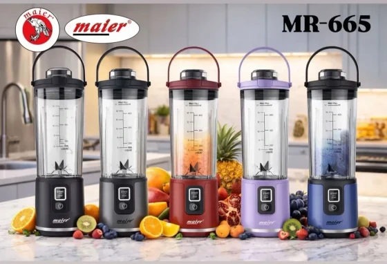 شیکر شارژی مایر مدل MR665 ظرفیت 470 میلی‌لیتر