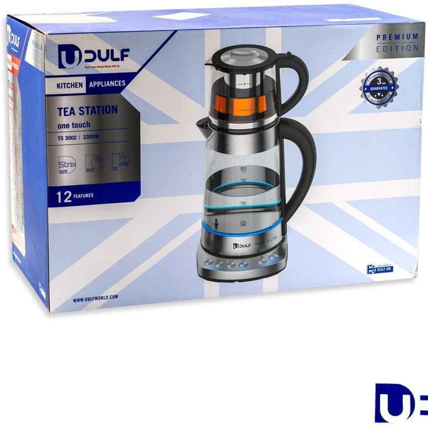 چای‌ساز دولف DULF مدل TS3002 | با کنترل دمای هوشمند