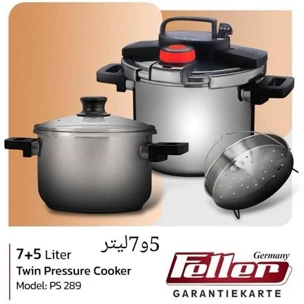 زودپز گازی فلر مدل PS289 دوقلو