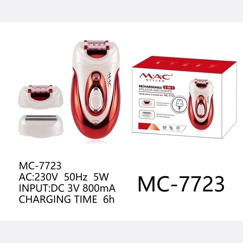 اپیلاتور مک استایلر مدل MC7723