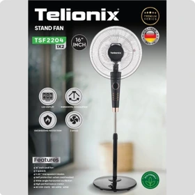 پنکه ایستاده تلیونیکس مدل TSF2204 سایز ۱۶ اینچ