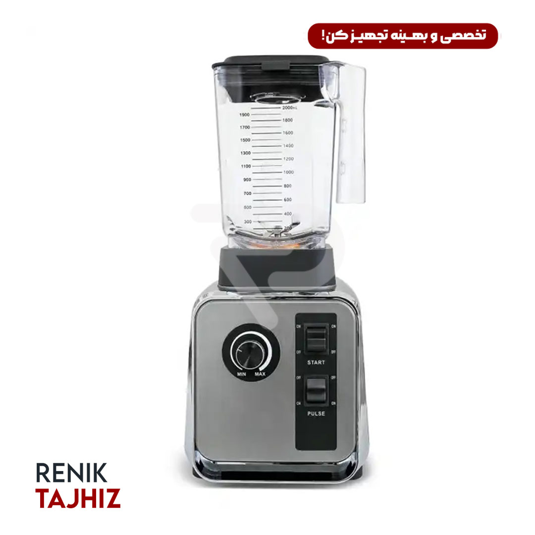 مخلوط کن صنعتی 2 لیتری BLANDER 2-388 به همراه 1 عدد پارچ اضاف رنیک