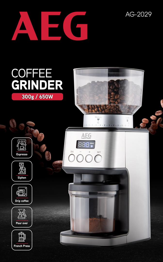 آسیاب قهوه مدل AG-2029