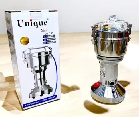 آسیاب صنعتی یونیک مدل UM-250 ظرفیت ۲۵۰ گرم